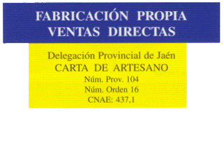 Fabricaci�n propia, ventas directas